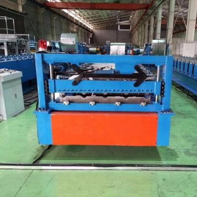 China PLC control IBR roof panel machine south africa roof tile roll forming machine for sale