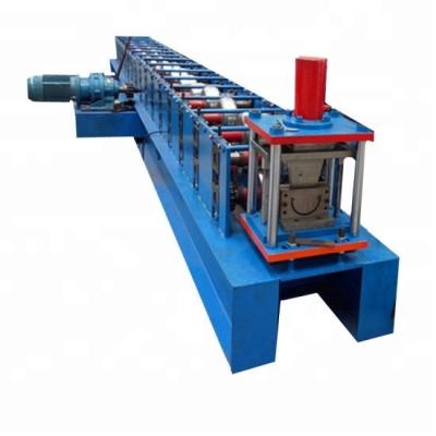 China Seamless half round water gutter roll forming machine for sale