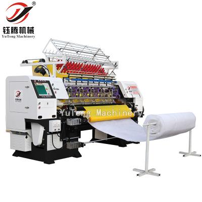 Cina Macchina per coperte a cucitura a lucchetto Multi Needle Shuttle Computer Quilting Machine Bobbin Lock Stitch Quilting Machine in vendita