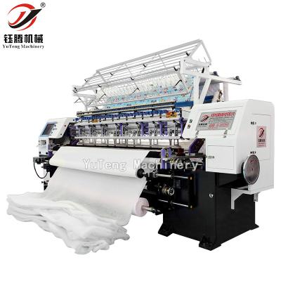 China Computerized Multi Needle Lock Stitch Quilting Machine Shuttle Holder Quilting Machine for sale