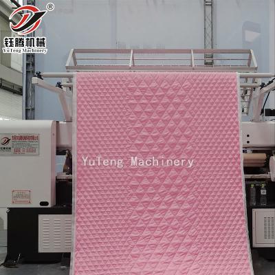 China Computer MultiNeedle-quiltmachine, shuttlehouder-quiltmachine, industriële naaimachine Te koop