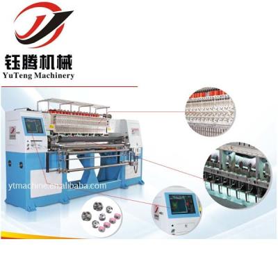 中国 Double Row Quilting And Embroidery Machine Fast Speed Computerized 販売のため