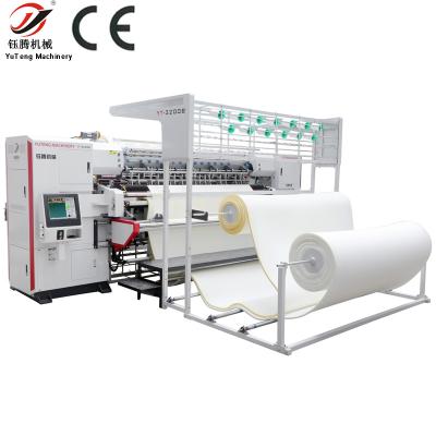 Chine Machine de fabrication de matelas à grande vitesse, machine à couvertures multi-aiguilles pour lits à vendre