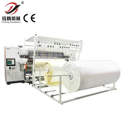 China Máquina de revestimento de colchões com várias agulhas, com sistema informatizado à venda