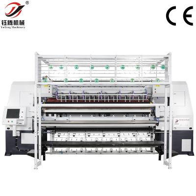 China Fast Speed Computerized Multi Needle Quilting Machine 2450mm Width Te koop