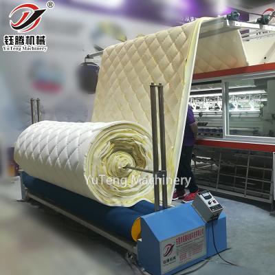 China 0Máquina de rodar tejidos industriales de 2 kW, máquina de rodillos de colchón multipropósito en venta