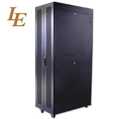 China LE 800*1000 Floor Standing Server Rack With Meshed Door Heavy Duty Type for sale