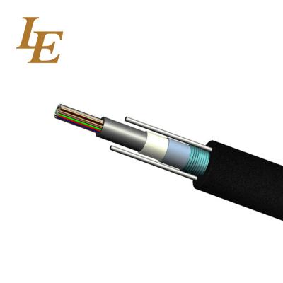 China Singlemode Fiber Optic Cable 4 / 6 / 8 / 12 Core Wire GYXTW ISO9001 for sale