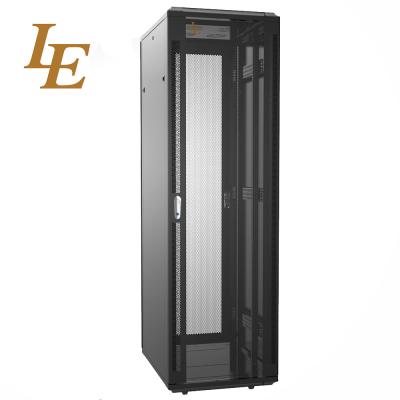 China Aluminum 18U - 47U 19 Inch Data Center Cabinets Portable Floor Standing Cabinet for sale