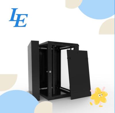China WD1 Wall Mounted Cabinet Cold Rolled Steel Computer Network Rack Wall Mounted Cabinets 600mm Width for sale