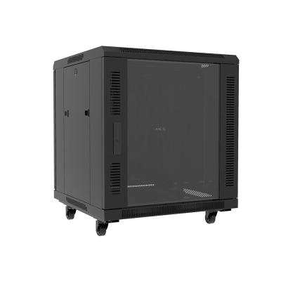 China 12u 600*600 Server Rack Network Cabinet Ip20 Cold Rolled Steel Material Cabinet for sale
