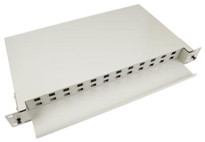 China Fiber Optic Cable Termination Patch Panel , Slide - Out Fiber Termination Panel for sale
