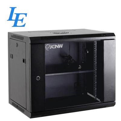 China Enclosed Server Rack Cabinet Wall Mount Cabinet Standard IEC297-2 CE Approved for sale