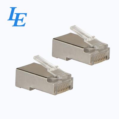 China Male Network Modular Plug Rated Current 16A Polycarbonate Housing CE Approved for sale