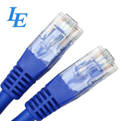 China Cat6 CAT5E CAT6A 24 AWG Network Patch Cord for sale
