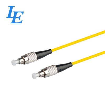 China Single Mode Optical Patch Cord CAT5E With PVC Jacket For FTTH FTTB FTTX Network for sale