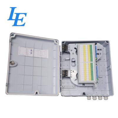 China 32 Ports Fibre Optic Cable Termination Boxes , Waterproof Distribution Box For FTTX for sale