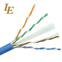 China Durable Network Lan Cable Cat 5e 4 In 1 PE Insulation Long Lifespan ROHS Approved for sale