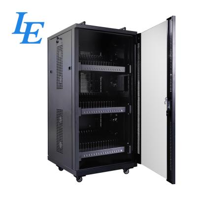 China USB Server Rack Cabinet IP20 Charging Cabinet Cooling Fan System Two Handles On Top for sale