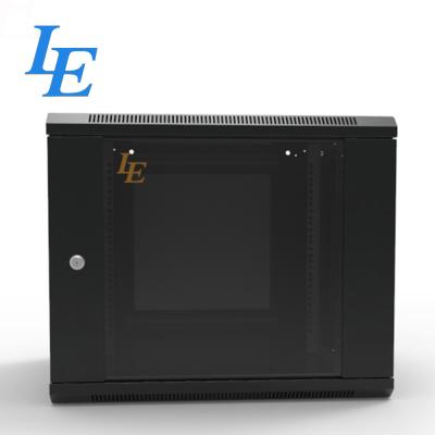 China Welded Frame Network Rack Wall Mount Cabinet Office Server Cabinet Single Section for sale