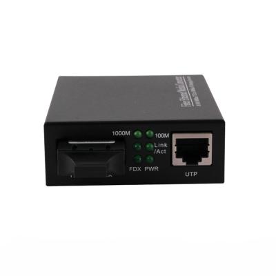 China Gigabit Ethernet Industrial SFP POE Media Converter for sale