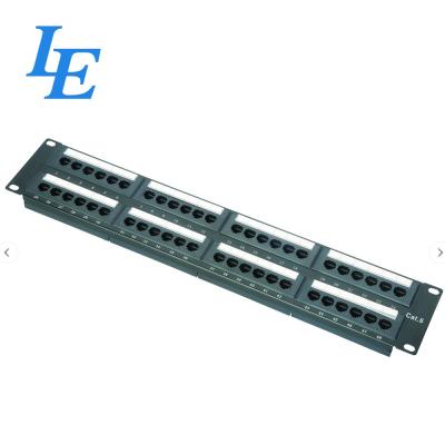 China 19 Inch Rackmount Cat5e 110 Style Patch Panel for sale