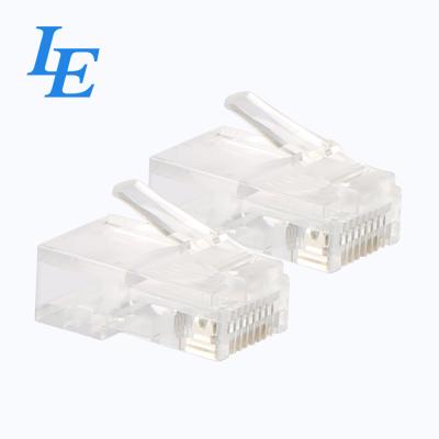 China UTP RJ45 Cat5e Connectors 8P8C Network Modular Plug for sale