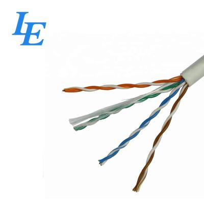 China Rede Lan Cable do cobre do PVC de Cat6 UTP 24AWG à venda
