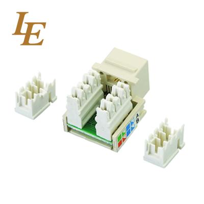 China CE Passed Le Rj45 Cat6 Shielded Network Keystone Jack for sale