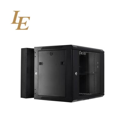 China Cold Rolled Steel Computer Network Rack Wall Mounted Cabinets 600mm Width for sale