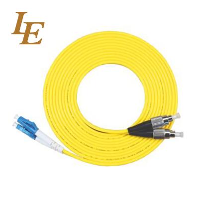 China Ul Om3 Duplex Fiber Optic Patch Cord 2 Core Optical Fiber Cable for sale