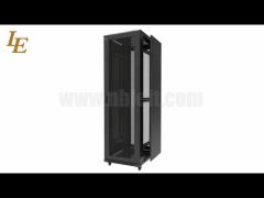 Front and back mesh door network cabinet server rack
