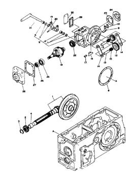 China 1002619C94 CLUTCH ASSY - FOR COMPONENTS, SEE LISTS OF PARTS UNDER DETAILS OF P.T.O. CLUTCH Case parts for sale