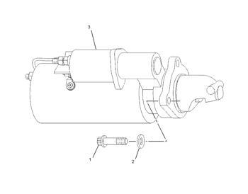 China 2071547 STARTING MOTOR GP-ELECTRIC Caterpillar parts 3116, 3126, 3126B, C7 for sale