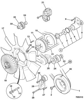 China 02/911560 Housing fan support JCB parts for sale