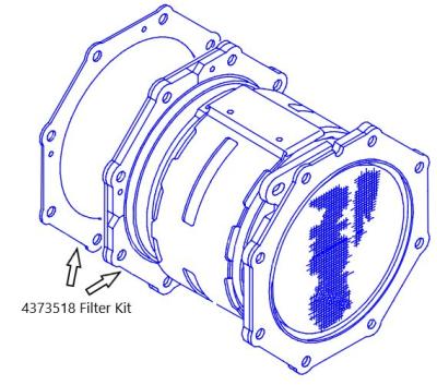 China 437-3518: KIT-FILTER(DPF) Caterpillar for sale