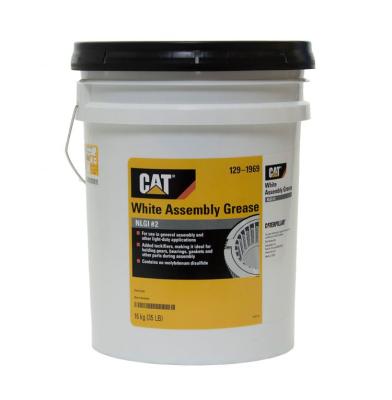 China 129-1969: WHITE ASSEMBLY GREASE PAIL (35 lb) Caterpillar for sale