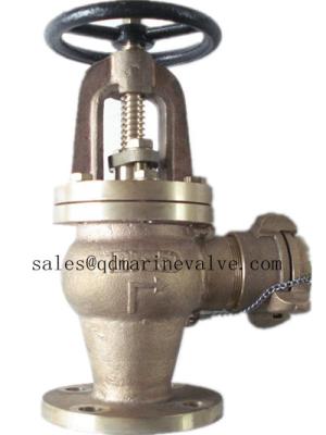China JIS marine bronze angle hose valve JIS F7334A 7334B for sale