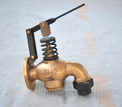 China Bronze Spring Loaded Drain Valve, self closing drain valve JIS F7398 for sale