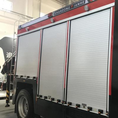 China RS001 Truck Roller Shutters Vertical Opening Pattern Anodizing for sale