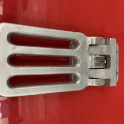 China Silver Fire Truck Mounting Brackets Stainless Steel Folding Step for sale