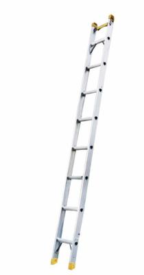 China Aluminum Straight Ladder Thickness Of Rail 2.9mm With GB12142-2007 for sale