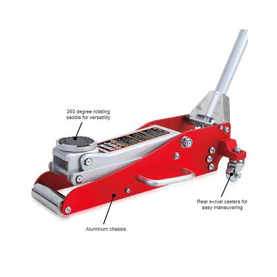China 1.5 Ton Aluminum Jacks Wide Stance Provides Stability Under Load for sale