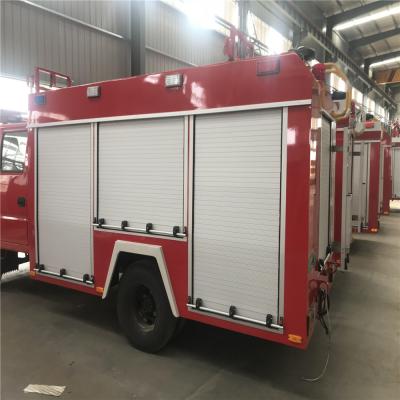 China Aluminum Rolling Shutter Door Red And White For Fire Fighting Truck for sale