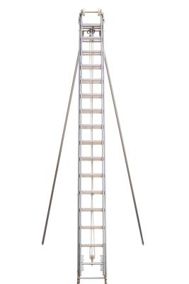 China 3 Section Aluminum Extension Ladder 12 Meter 15m Fireman Rescue for sale