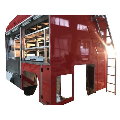 China Fire Truck body fire engine compartment for sale