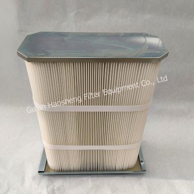 China Cartucho de filtros de la eliminación del polvo de la fibra de poliéster 57714388 en venta