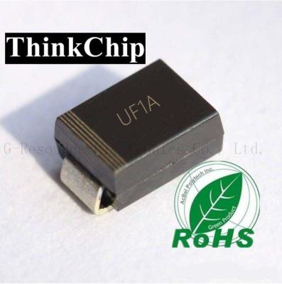 China SMA Diode Fast Recorvery UF1A UF1B UF1D UF1G UF1J UF1K UF1M DO-214AC for sale