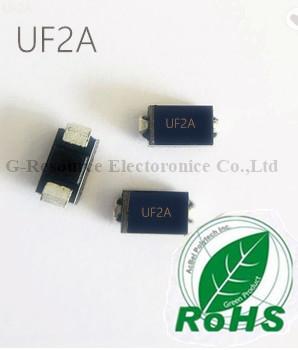 China High Voltage Fast Recovery Diode UF2A UF2B UF2D UF2G UF2J UF2K UF2M Smb 50A 50V for sale