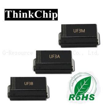 China UF3A UF3B UF3G UF3J Fast Recovery Rectifier Diode , Fast Switching Diode SMC DO-214AB for sale